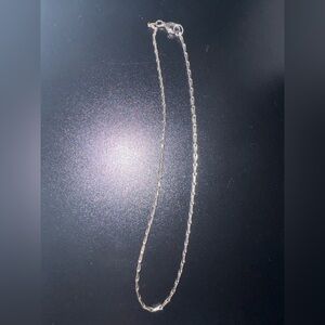 Sterling Silver Barleycorn 16 in necklace chain